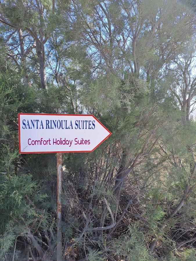 Santa Rinoula Suites Sea Sunset Views Adults Only Megalochori  Exterior foto